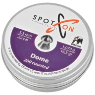 Spoton Dome pelety 16,5gr 5,5mm, 200 ks.