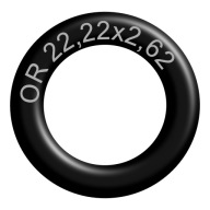Oring 22,22x2,62 NBR70 guma odolná voči oleju (1 ks)