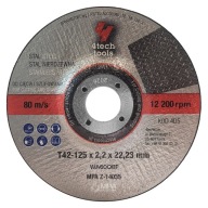 4tech kotúč 125x2,2 brúsny rezací rezací a brúsny kotúč 2v1