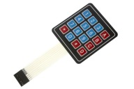 Arduino AVR PIC ARM Membránová klávesnica 4x4