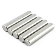 VALEC NEODYMOVÝ MAGNET 5x25 N38 SADA 5 ks