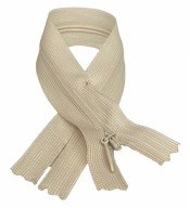Pevný skrytý zips sabbia 1 22 cm