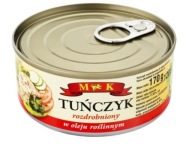 Tuniak strúhaný v rastlinnom oleji MK 170 g MK 0,17 kg
