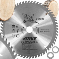 WIDIA PÍLOVÝ KOTOUČ NA REZANIE DREVENÝCH STROMOV 180mm x 20mm 60T WIDIA