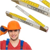 MERANIE MERANIE DREVENÝ SKLADACÍ MERACÍ meter 2 m SILNÝ