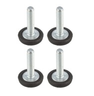 Nastaviteľná skrutkovacia nábytková nožička M6x25mm 4 ks