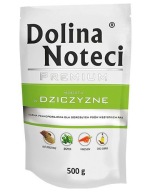 DOLINA NOTECI PREMIUM vlhké krmivo pre psov bohaté na zverinu 500g