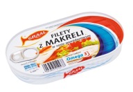 Filé z makrely grálnej v paradajkovej omáčke 170 g