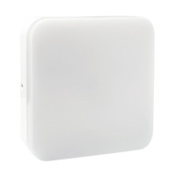 Prisadené stropné svietidlo, štvorcový LED panel, 8W