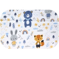 EGA KIDS TETRA PLIENKA VZOROVANÁ 1 KS. 70X80 CM DÚHOVÝ MEDVEĎ