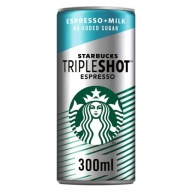 Starbucks Tripleshot bez pridaného cukru 300 ml