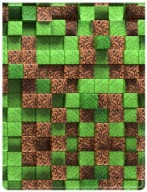 BIURFOL pixel školský obal na ID puzdro
