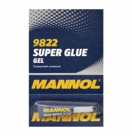 MANNOL 9822 Super Glue Glue kyanoakrylátový gél 3ml