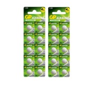 20x GP alkalická batéria do hodiniek AG12 LR43 1,5V