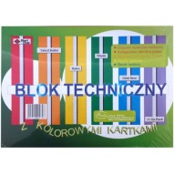 PROTOS technický blok A4 farebný 10 listov