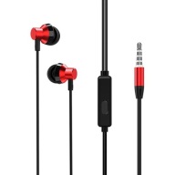 BM35 Audio slúchadlá 3,5 mm jack s KOVOVÝM mikrofónom
