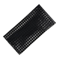 Puzdro na okuliare SOFT GLOSS TEXTURE ČIERNA