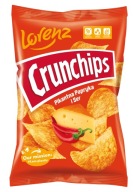 Crunchips Pikantné paprikové a syrové lupienky 140g