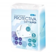Hygienické popôrodné vložky do postieľky 60x90cm Protectiva Soft Super 5ks
