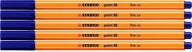 Popisovač STABILO POINT 88 rad 0,4 NÁMORNÍCKA MODRÁ x 5 KS