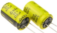 Elektrolytický kondenzátor 470uF/50V LOW ESR SamYoung NXH /4129
