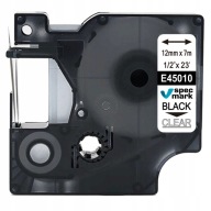 DYMO PÁSKA D1 45010 TRANSPARENTNÁ 12mm