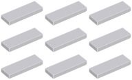 LEGO TILE 63864 TILE 1x3 svetlosivá NOVINKA (6g) 9 ks