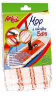 AMIGO MOP PLOCHÝ Z MIKROVLÁKNA, 42CM ZÁSOB