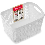 KOŠÍK KONTAJNER PLASTOVÝ KOŠÍK 1,5L FARBY