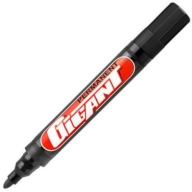 Čierny permanentný fix GIGANT KAMET
