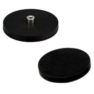 MAGNETICKÝ DRŽIAK M4 ZÁVIT GUMOVÉ POUZDRO 43x6 mm