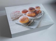 Krabička na donuty tortové sušienky 31x22x8
