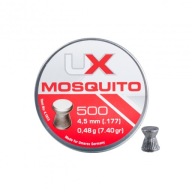 4,5 mm UMAREX pelety proti komárom, ploché, vrúbkované