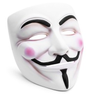 ANONYMNÁ MASKA VENDETTA ACTA PROTEST HALLOWEEN V