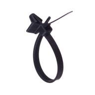 Zasúvacie sťahovacie pásky s kolíkom 130x4,8 mm Čierna