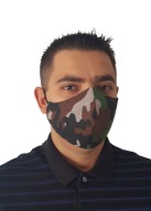PREMIUM MASKA, dvojvrstvová, s maskáčovou gumou