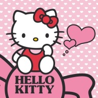 UTERÁK DO ŠKÔLKY 30x30 HELLO KITTY CAT CAT