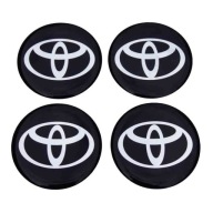 60 mm emblémy Toyota pre 6 cm kryty nábojov