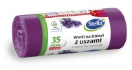 Vrecia na odpad 35L/24 ks. s levanduľovými ušami STELLA