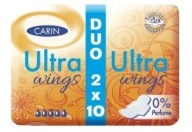 Hygienické vložky CARIN DUO Ultra wings, 2x10 kusov