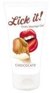 Čokoládový intímny gél - Lick it Chocolate 50 ml