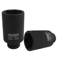 Hlboká nárazová objímka 33mm 6-bodová 1/2