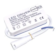 LED Driver napájanie 15-18w 15w 18w 300mA 45-63v pre led panely 15-18x1w