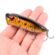 POPPER FLOPPER Wobler PIKE PIKE F141 ŽLTÉ