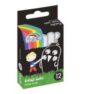 SCHOOL CHALK SET Biela farba pre DETI Sada 12 ks FIorello CHALK