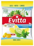Evitta bylinkové cukríky citrón limetka mäta