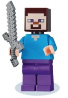 LEGO Minecraft figúrka Steve Sword 21113 min009
