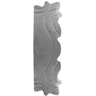DOSKA BEZ OTVOROV KOVANÉ PRVKY 63.111 H295XL90 4MM