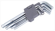 W1E16 SÚPRAVA HEX GULOVÝCH ŠESTIHRANNÝCH KĽÚČOV 180 MM 9 KS FV 88972