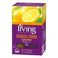 IRVING čierny citrónový čaj 20 vrecúšok 30 gramov